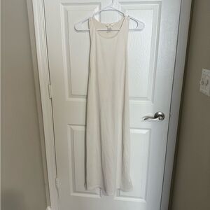 H&M Cream Maxi Dress